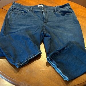 Lane Bryant Dark Indigo Straight Leg Jeans